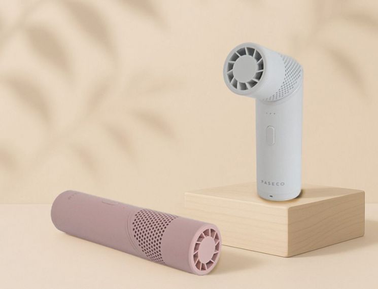 파세코, 신개념 일자형 휴대용 선풍기 출시