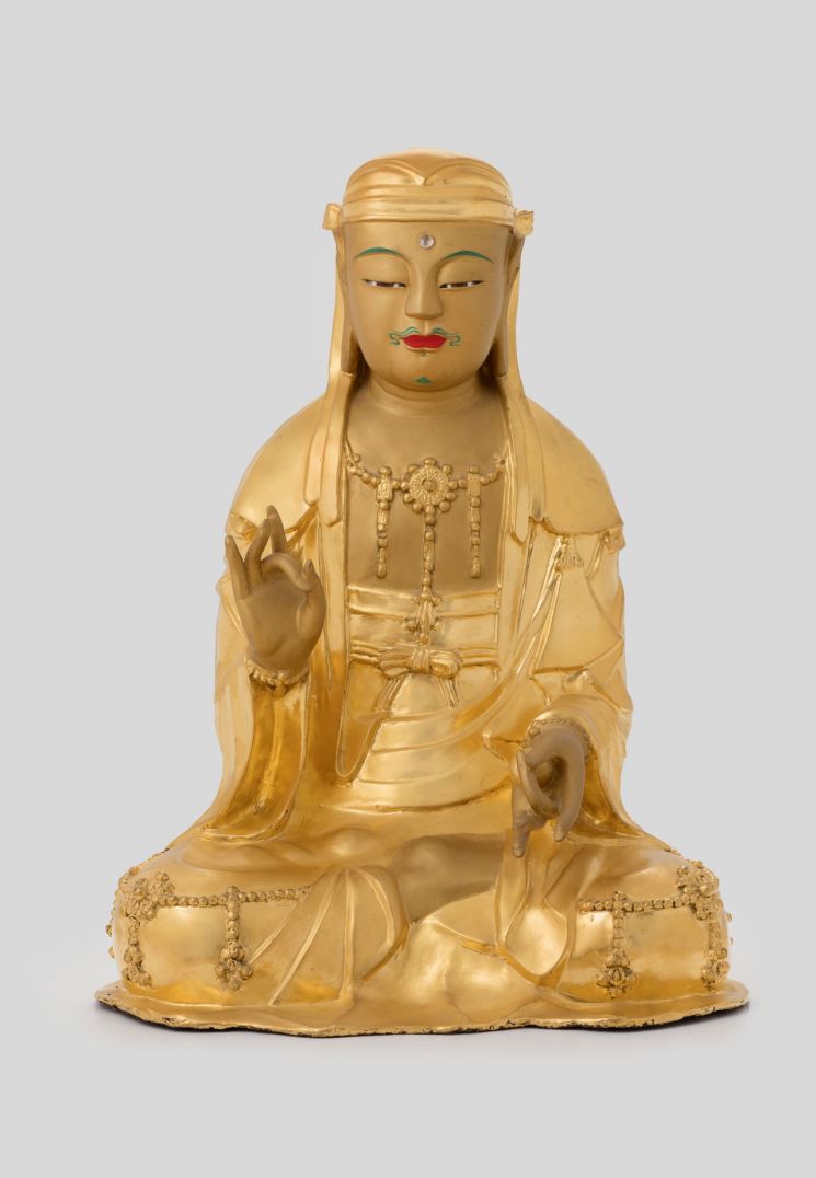 합천 해인사 금동관음지장보살이존좌상 및 복장유물