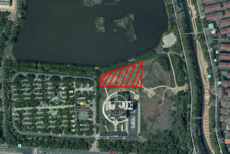 안산시, 화랑유원지 유휴부지 4760㎡에 여가·휴식공간 조성