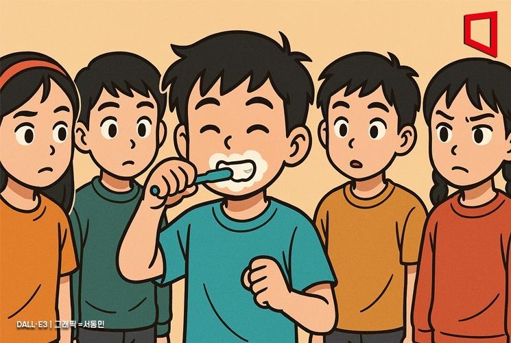 12세 아동 60%가 영구치 충치…5명 중 1명만 점심식사 후 양치