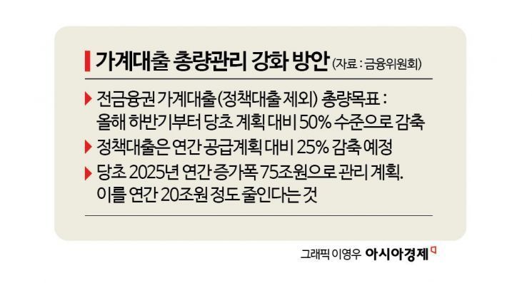 가계대출 20조원 줄인다는데…은행 실적 우려 적은 이유는