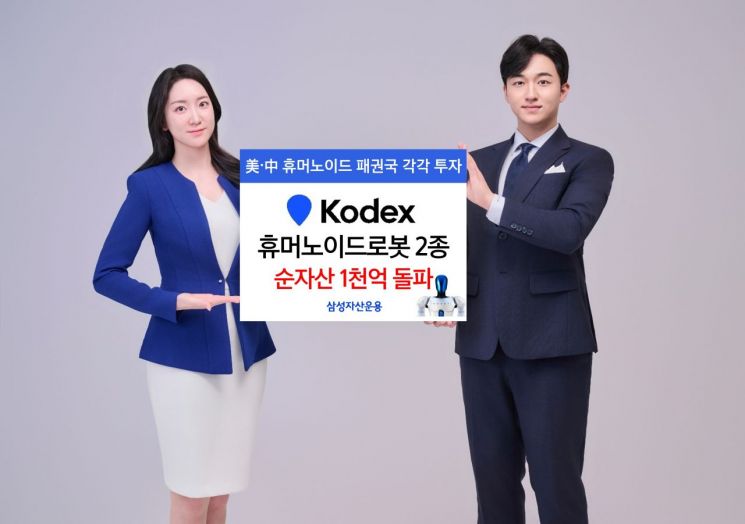 KODEX 휴머노이드로봇 2종 순자산 1천억 돌파
