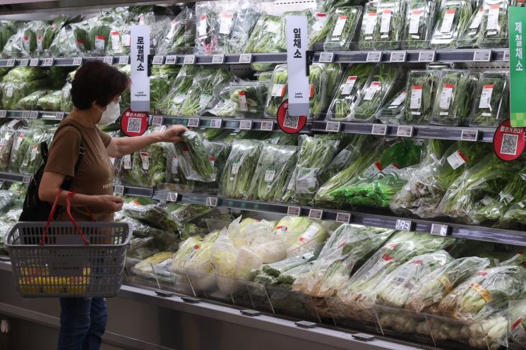 가공식품·축산물 상승에 물가 다시 2%대로(종합)