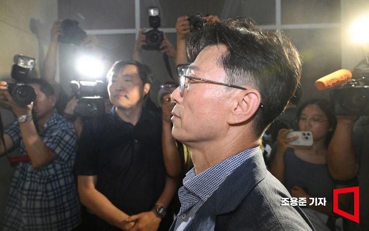 [포토] 임성근 전 해병대1사단장 특검 출석