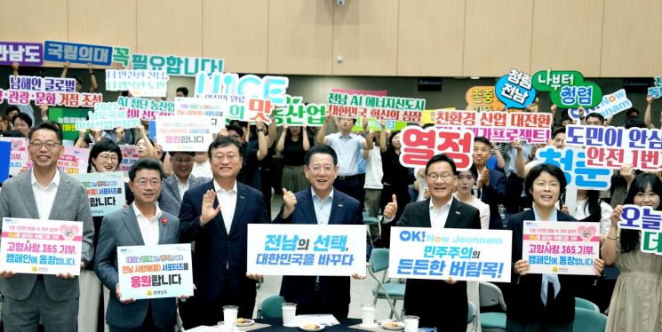 김영록 지사 "전남 핵심 과제 속도감 있게 추진"당부