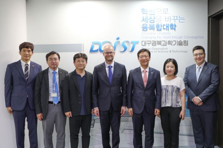 주한 핀란드 대사, DGIST 방문…과학기술 협력방안 논의
