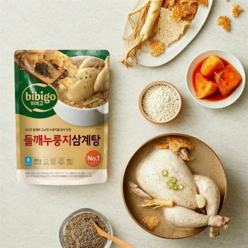 CJ제일제당의 '비비고 들깨누룽지 삼계탕' 신제품. CJ제일제당