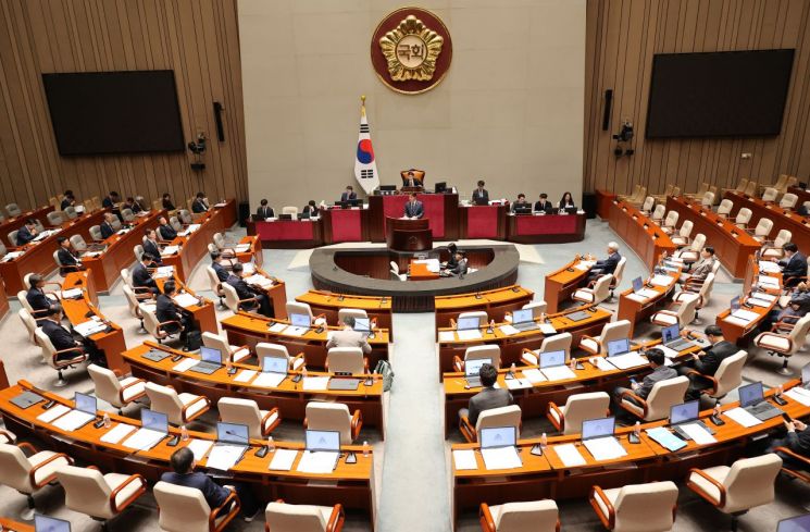 국회 예산결산특별위원회 전체회의 연합뉴스