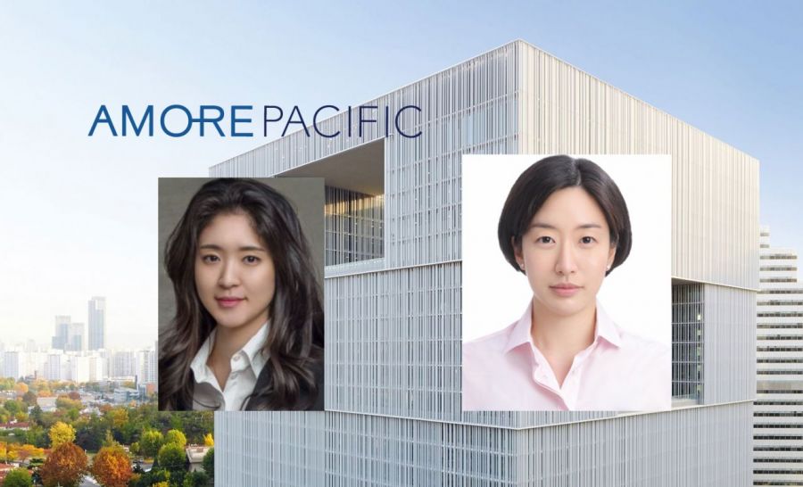 왼쪽부터 장녀 서민정 씨, 차녀 서호정 씨. 아모레퍼시픽 제공.