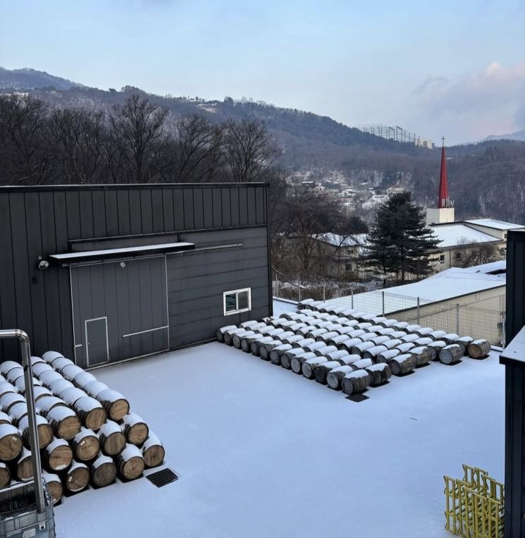 도정한 기원 대표 "위스키 생산 최적의 기후…바로 한국"