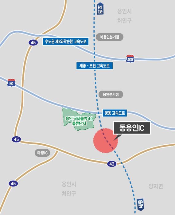 용인시, 도공에 '동용인IC' 설치 위한 도로연결 허가 신청