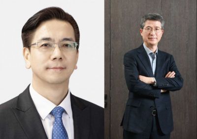 이한우 현대건설 대표(사진 왼쪽)와 오세철 삼성물산 건설부문 대표. 각 사 제공.