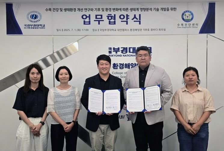 국립부경대-경상국립대, 기후변화 대응 수목생태 공동연구 ‘맞손’