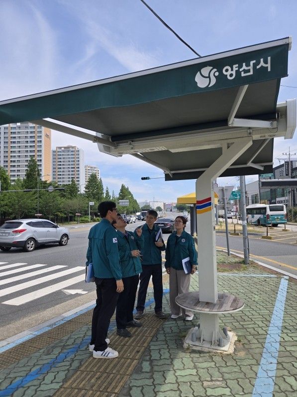 양산시 김신호 부시장, 폭염대비 현장점검 실시