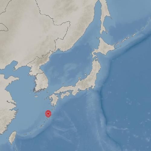 日 가고시마현 남남서쪽 바다서 규모 5.4 지진 발생