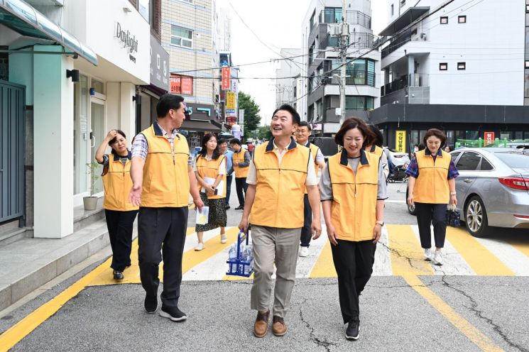 수(水)색대 활동. 의정부시 제공