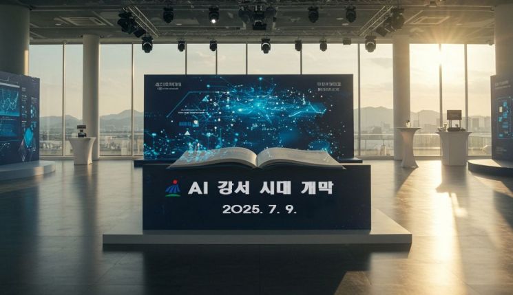 서울 강서구가 인공지능 기본조례를 제정해 오는 9일 공포·시행한다. AI 생성 이미지. 강서구 제공.