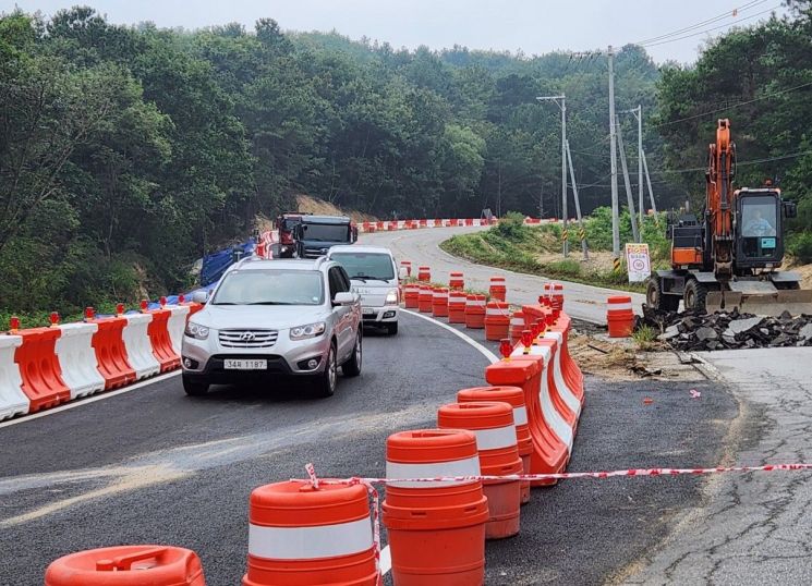 여주 가남 심석리~양귀리 '선형개량공사' 조기 준공…1억2천만원 절감