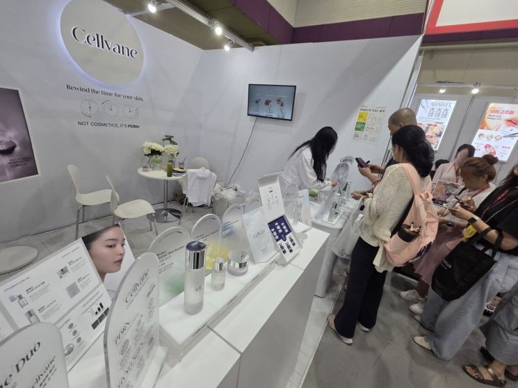 제론셀베인, '2025 인터참코리아' 참가…"PDRN 기반 프리미엄 제품 선봬"