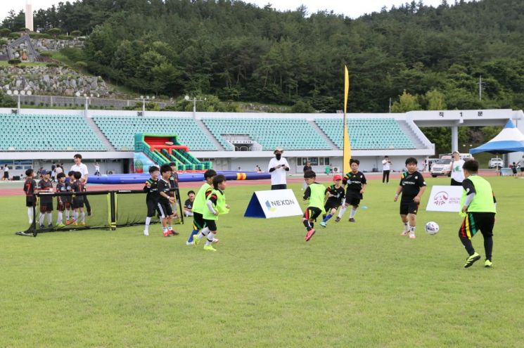 고흥군, 차범근 축구교실 '리그붐 페스티벌' 성료