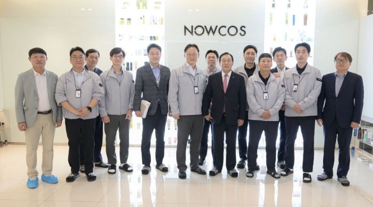 최민호 세종시장, '나우코스' 근로현장서 소통강화