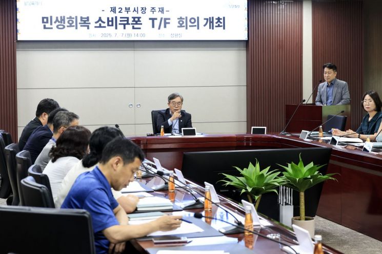 화성시, 민생회복 소비쿠폰 추진 TF 구성