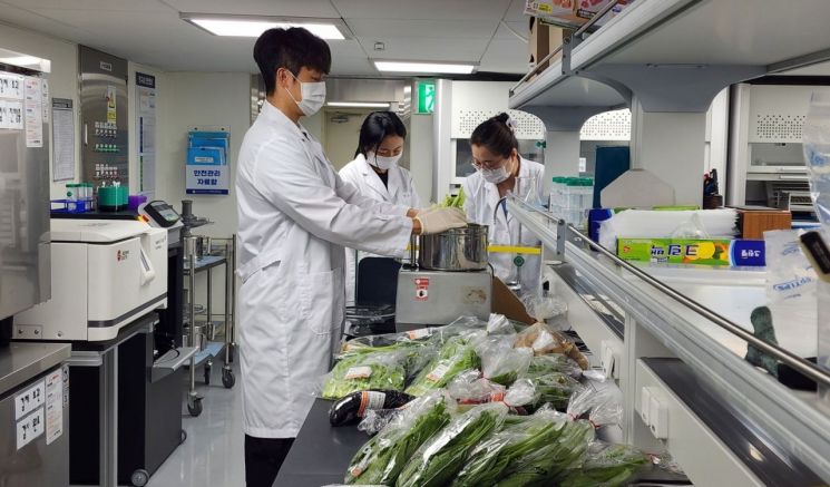 광주시, 잔류 농약 초과 농산물 1,438㎏ '폐기'