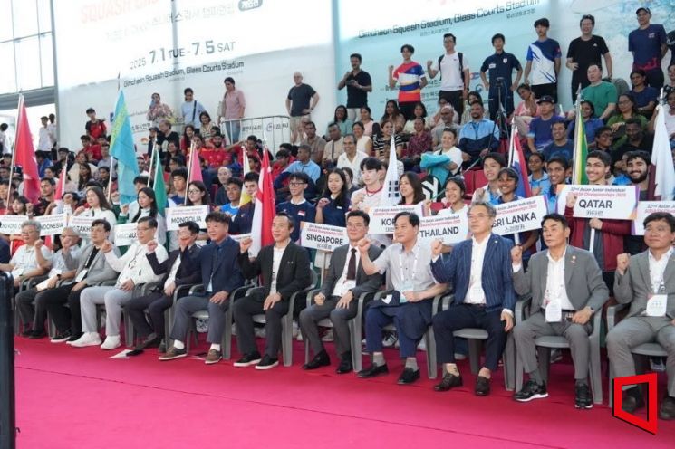아시아가 주목한 김천! 아시아주니어스쿼시선수권대회 성황리 폐막