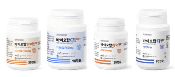 정장제 '바이오탑'. 한올바이오파마