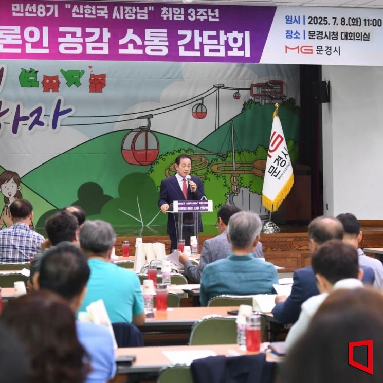 신현국 문경시장, 민선 8기 3주년 성과 발표 ‘변화는 시작일 뿐’ 권병건 기자
