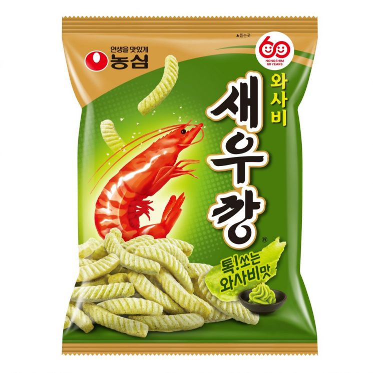 농심, '와사비새우깡' 출시…"4년 만에 新새우깡"