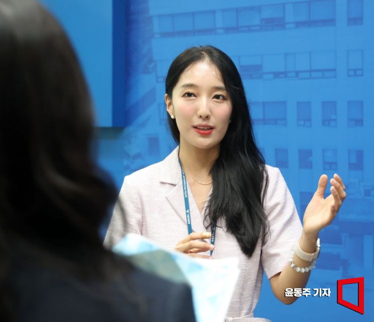 황수진 서울 동대문경찰서 수사관이 아시아경제와 인터뷰를 하고 있다. 윤동주 기자