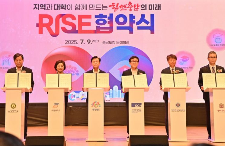 충남도, 1400억 투입해 지역대학과 라이즈 사업 추진  