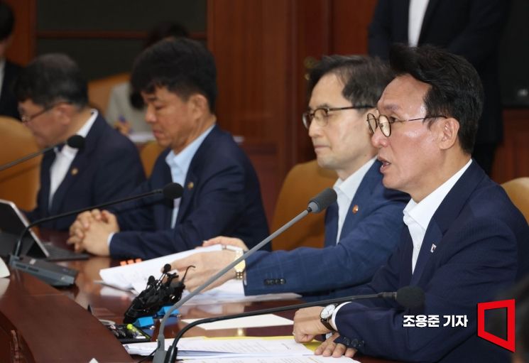 [포토] 발언하는 김민석 국무총리