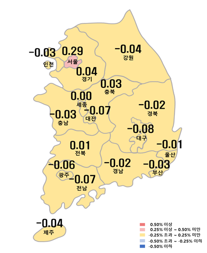 한국부동산원 광역지자체 아파트값 주간동향. 한국부동산원.