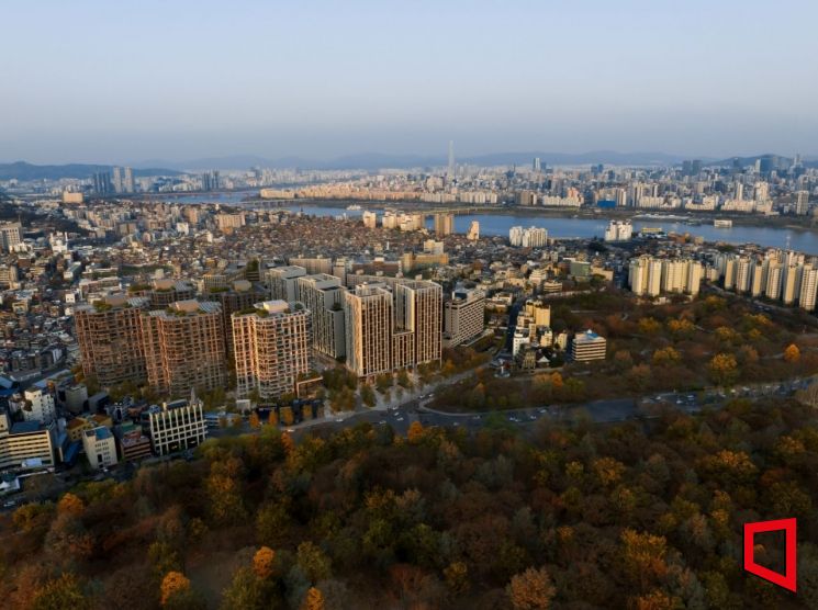 더파크사이드서울 조감도. 일레븐건설 제공
