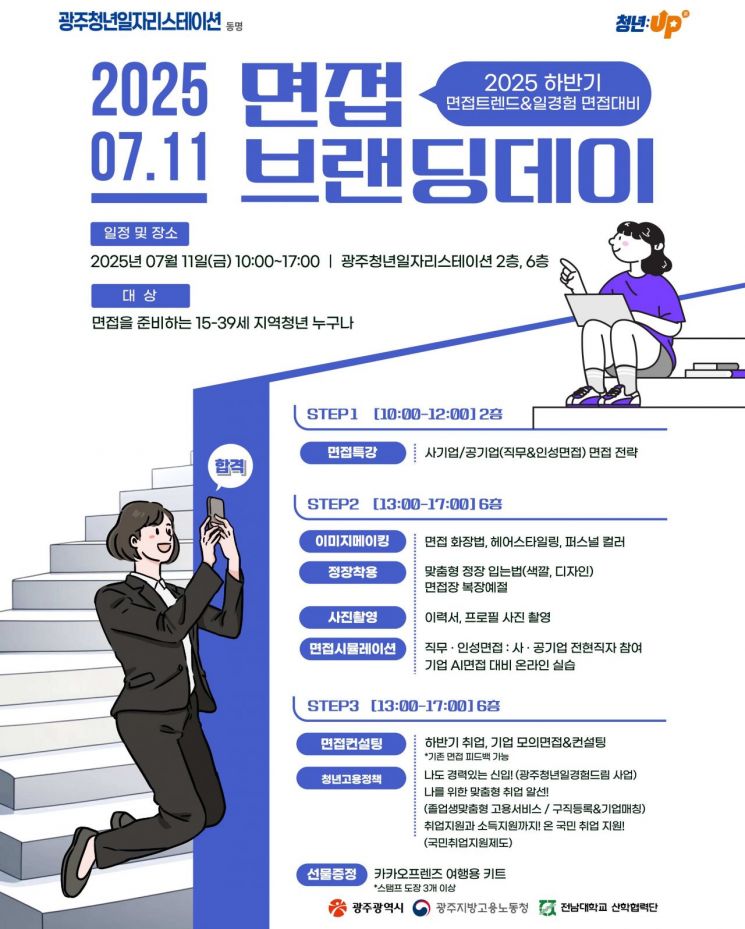 '2025 면접 브랜딩데이' 포스터. 광주시 제공