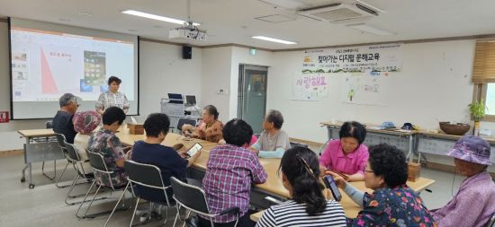 남원시, 디지털 문해교육 '한글햇살버스' 운행