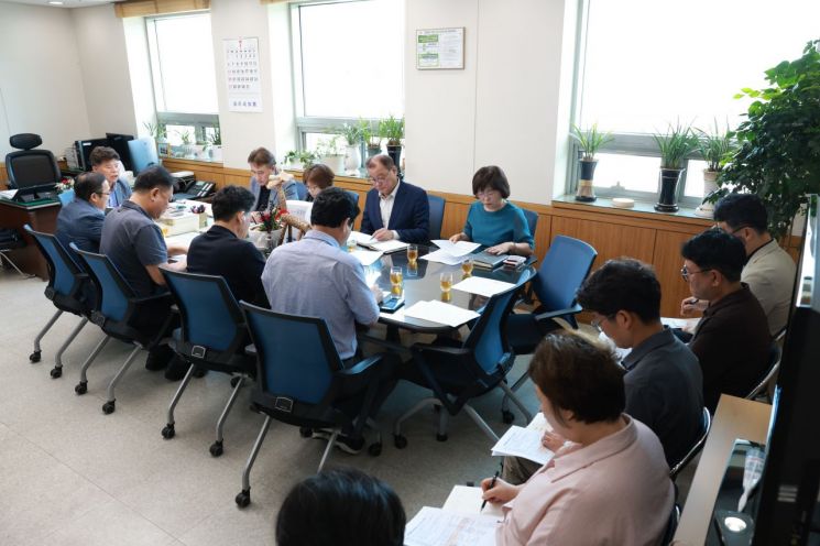 은평구는 10일 민생회복 소비쿠폰 TF단장 주재로 긴급회의를 개최했다. 은평구 제공.