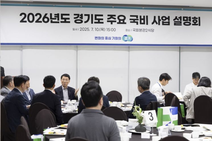 경기도, 내년 국비 3조6500억원 지원 요청…국회서 보좌진 대상 설명회