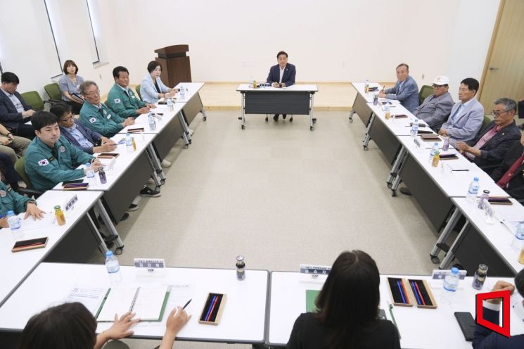 10일 경북 안동시의회 문화복지위, 신축 보훈회관 현장 점검.