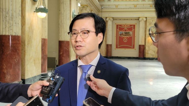 여한구 산업통상자원부 통상교섭본부장. 연합뉴스