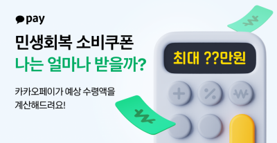 내 지원금 얼마?…카카오페이, 민생회복 소비쿠폰 계산기 출시