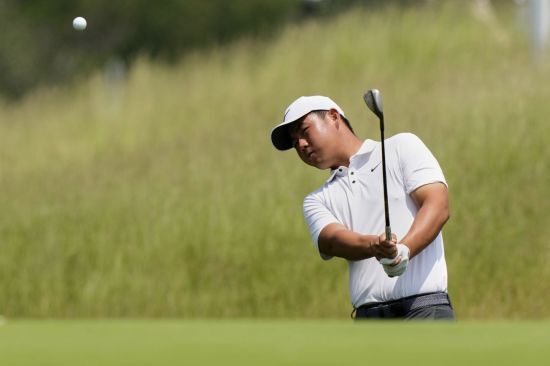 김주형이 제네시스 스코틀랜드 오픈에서 공동 17위를 차지했다. AP연합뉴스