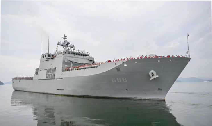 해군, 다국적 연합훈련 '퍼시픽 파트너십 훈련' 참가