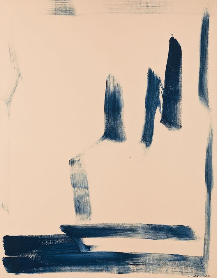 이우환 'East Winds'(1984). 서울옥션