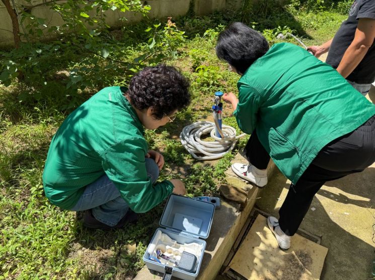 진주시 수도꼭지수 점검.