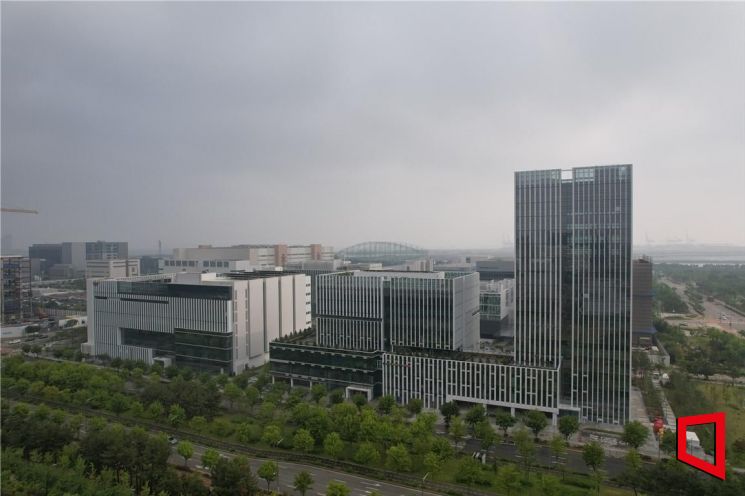 오스템글로벌 송도 사옥. 인천경제청