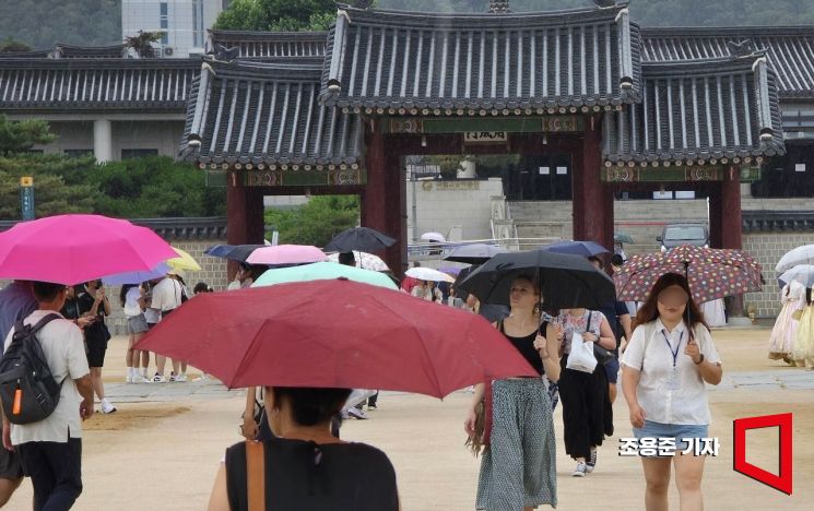 [포토] 한풀 꺽인 폭염