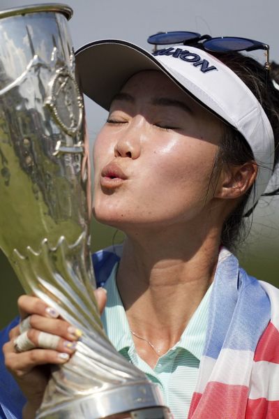 에비앙 챔피언 그레이스 김, 세계랭킹 99위→25위